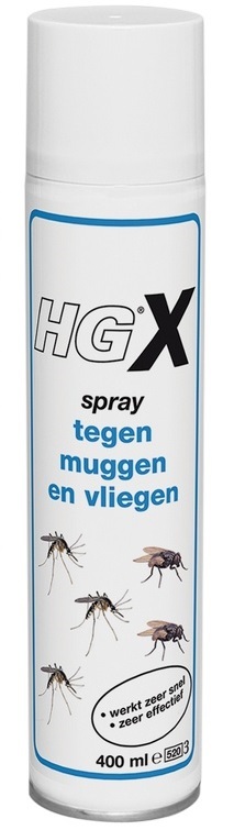 HGX spray tegen muggen en vliegen